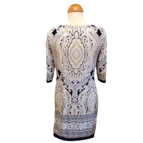 Isabel & Nina | Paisley Print Dress - Picture 3 of 3
